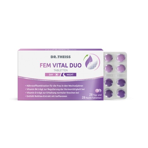 DR.THEISS FEM VITAL DUO Tabletten (56 Stk) - medikamente-per-klick.de