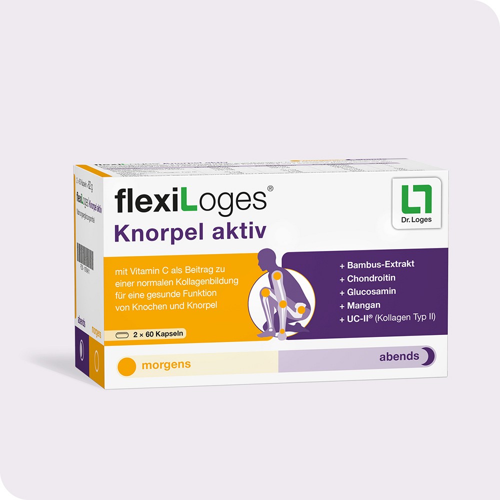FLEXILOGES Knorpel aktiv Kapseln (120 Stk) 
