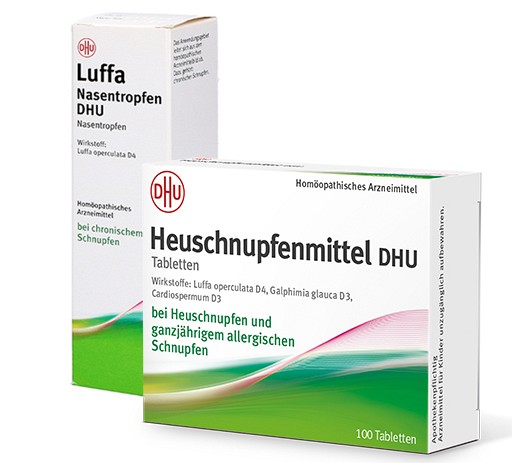 Heuschnupfenmittel DHU + Luffa Nasenspray DHU ( SET Stk) -  medikamente-per-klick.de