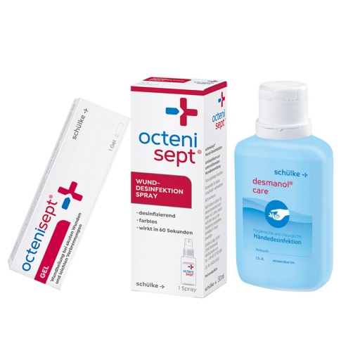 Octenisept Spray + Octenisept Wundgel + Desmanol Care ( SET Stk) -  medikamente-per-klick.de