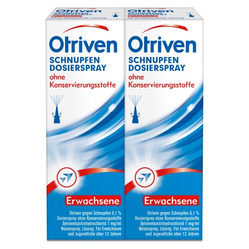 Otriven gegen Schnupfen Nasenspray - Doppelpack ( 2X10 ml) -  medikamente-per-klick.de
