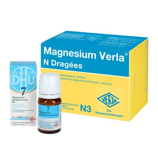 Biochemie 7 Magn Phos D6 + Magnesium Verla N ( 80+200 Stk) -  medikamente-per-klick.de