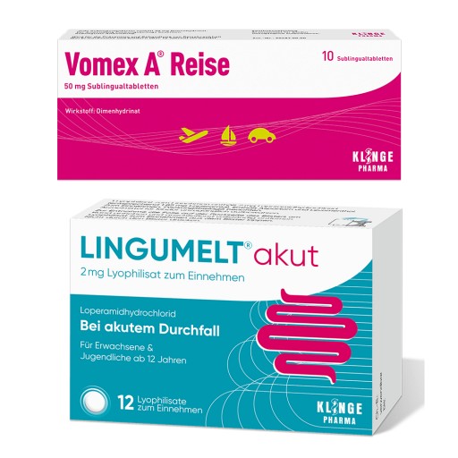 VOMEX A REISE 50MG + LINGUMELT AKUT 2MG ( 10+12 Stk) -  medikamente-per-klick.de