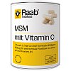 RAAB Vitalfood MSM mit Vitamin C Kapseln - 200Stk