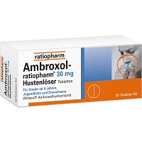 AMBROXOL-ratiopharm 30 mg Hustenlöser Tabletten (50 Stk) -  medikamente-per-klick.de