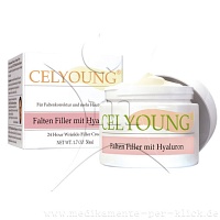 CELYOUNG Falten Filler m.Hyaluron Creme (50 ml) - medikamente-per-klick.de