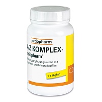 A-Z Komplex-ratiopharm Tabletten (30 Stk) - medikamente-per-klick.de