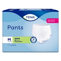TENA PANTS Discreet M bei Inkontinenz - 12Stk - Einlagen & Netzhosen