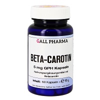 BETA CAROTIN 5 mg Kapseln - 60Stk