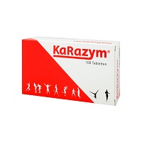 KARAZYM magensaftresistente Tabletten - 100Stk - Enzymtherapie bei Entzündungen