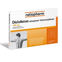 DICLOFENAC-ratiopharm Schmerzpflaster (5 Stk) - medikamente-per-klick.de