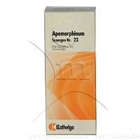 SYNERGON KOMPLEX 23 Apomorphinum N Tropfen - 50ml