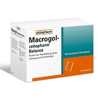 MACROGOL-ratiopharm Balance Plv.z.H.e.L.z.Einn. (30 Stk) -  medikamente-per-klick.de