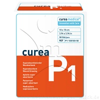 CUREA P1 superabsorb.Wundauflage 10x10 cm - 50Stk