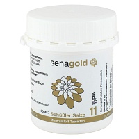 BIOCHEMIE Senagold 11 Silicea D 12 Tabletten - 400Stk