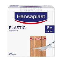 HANSAPLAST Elastic Pflaster 4 cmx5 m - 1Stk - Hansaplast