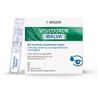 VISIODORON Malva Augentropfen in Einzeldosispipet. (20X0.4 ml) -  medikamente-per-klick.de