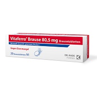 VITAFERRO Brause Brausetabletten (20 Stk) - medikamente-per-klick.de