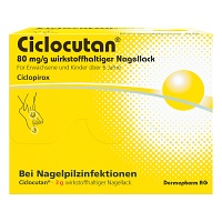 CICLOCUTAN 80 mg/g wirkstoffhaltiger Nagellack (3 g) -  medikamente-per-klick.de
