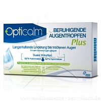 OPTICALM beruhigende Augentropfen Plus in Einzeld. (10X0.5 ml) - medikamente -per-klick.de