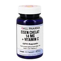 EISEN CHELAT 14 mg+Vitamin C GPH Kapseln - 30Stk
