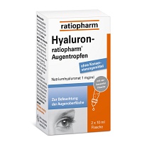 HYALURON-RATIOPHARM Augentropfen (2X10 ml) - medikamente-per-klick.de