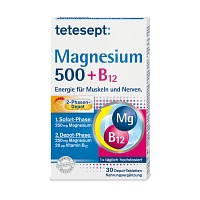 TETESEPT Magnesium 500+B12 Depot Tabletten (30 Stk) -  medikamente-per-klick.de