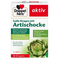DOPPELHERZ Galle-Dragee mit Artischocke (50 Stk) - medikamente-per-klick.de