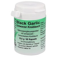 BLACK GARLIC schwarzer Knoblauch Kapseln - 60Stk