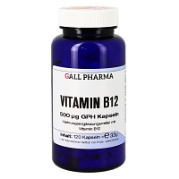 VITAMIN B12 500 µg GPH Kapseln - 120Stk