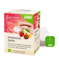 HIMBEEREN Quitte Gourmet Früchtetee Bio Salus Fbtl - 15Stk
