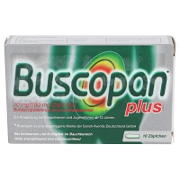 BUSCOPAN plus 10 mg/800 mg Suppositorien - 10Stk