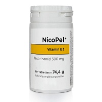 NICOPEL Nicotinamid 500 mg Kapseln (60 Stk) - medikamente-per-klick.de