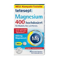 TETESEPT Magnesium 400 hochdosiert Tabletten (30 Stk) -  medikamente-per-klick.de