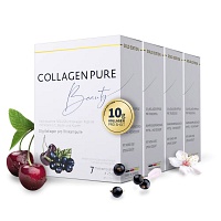 COLLAGEN PURE Beauty 10 g Kollagen hochdos.Gold - 28X25ml - Für Haut, Haare & Knochen