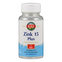 ZINK 15 Plus KAL Tabletten - 100Stk - Vegan