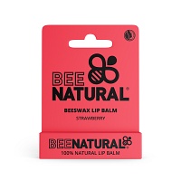 BEE Natural Lip Balm Strawberry-Erdbeere - 4.2g