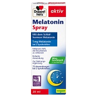 DOPPELHERZ Melatonin Spray - 20ml - Gedächtnis, Nerven & Beruhigung
