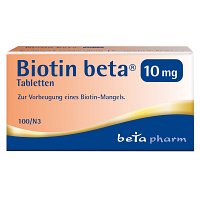 BIOTIN BETA 10 mg Tabletten - 100Stk