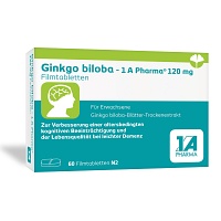 GINKGO BILOBA-1A Pharma 120 mg Filmtabletten - 60Stk