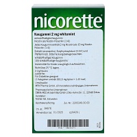 NICORETTE Kaugummi 2 mg whitemint - 105Stk