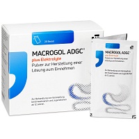 MACROGOL ADGC plus Elektrolyte Plv.z.H.e.L.z.Einn. - 20Stk - ADGC