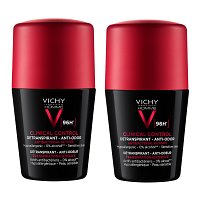 VICHY HOMME Deo Roll-on Antitranspirant 96h DP - 2X50ml