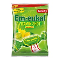 EM-EUKAL Bonbons Vitamin Shot sauer zuckerfrei - 75g