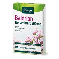 KNEIPP Baldrian Nervenkraft 500 mg Filmtabletten - 30Stk - Beruhigung, Nerven & Schlaf