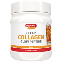 COLLAGEN CLEAR Glow Kollagen Peptide Pfirsich Plv. - 300g