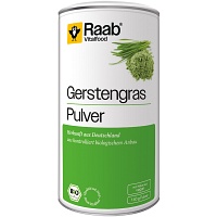RAAB Vitalfood Gerstengras Bio Pulver - 140g