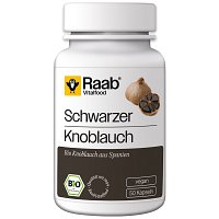 RAAB Vitalfood Schwarzer Knoblauch Kapseln - 50Stk