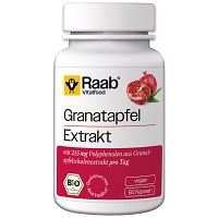 RAAB Vitalfood Granatapfel Extrakt Kapseln - 80Stk