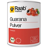 RAAB Vitalfood Guarana Bio Pulver - 140g